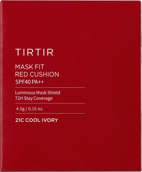 Roze doos met witte tekst over een gezichtsmaskerproduct, inclusief details over de kleur, bescherming en dekking.
