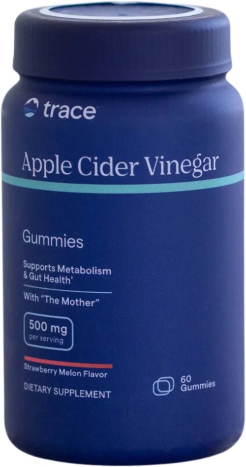 Trace Minerals Apple Cider Vinegar Gummies Strawberry/Watermelon 60 st