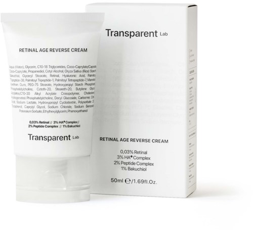 NICHE BEAUTY LAB Transparent Lab Retinal Age Reverse Cream 50 ml
