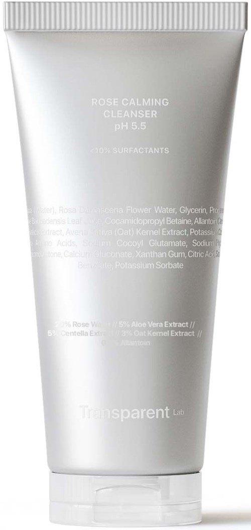 NICHE BEAUTY LAB Transparent Lab Rose Calming Cleanser Ph 5.10 150 ml