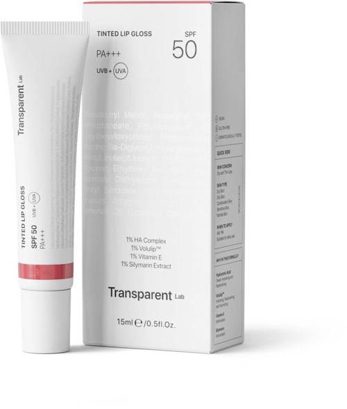 NICHE BEAUTY LAB Transparent Lab Lipgloss Spf Rose