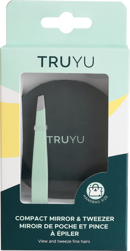 Truyu Compact Mirror & Tweezer