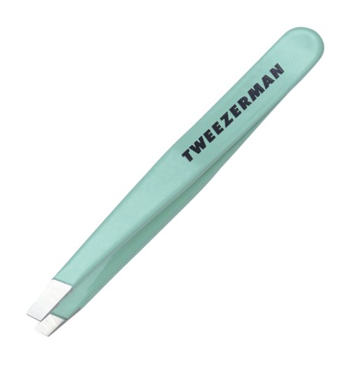 Tweezerman Mini Slant Tweezer Green Tea