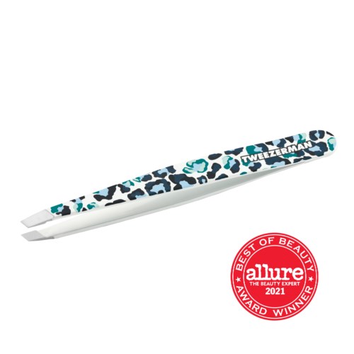 Tweezerman Slant Tweezer Leopard Print