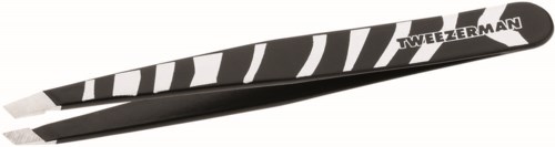 Tweezerman Slant Tweezer Zebra Print