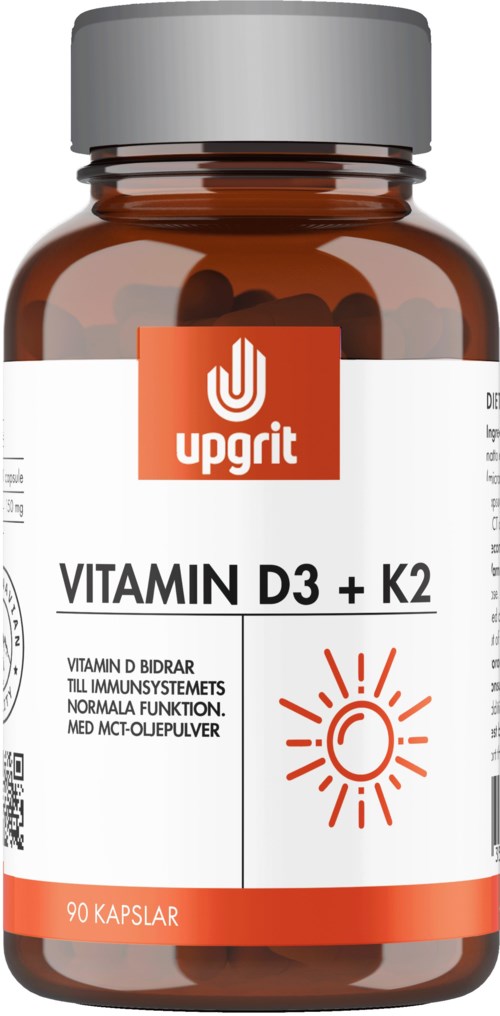 Upgrit Vitamin D3 + K2 90 pcs