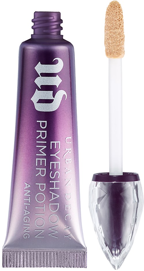 Lila tube av Urban Decay ögonskuggsunderlag med applikator.