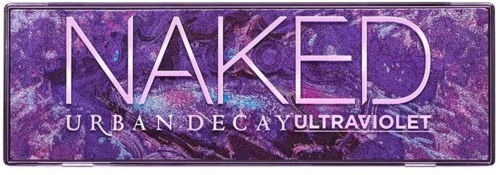 En lilla øyeskuggpalette merket «NAKED URBAN DECAY ULTRAVIOLET».