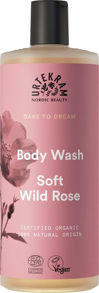 Urtekram Soft Wild Rose Body Wash 500 ml