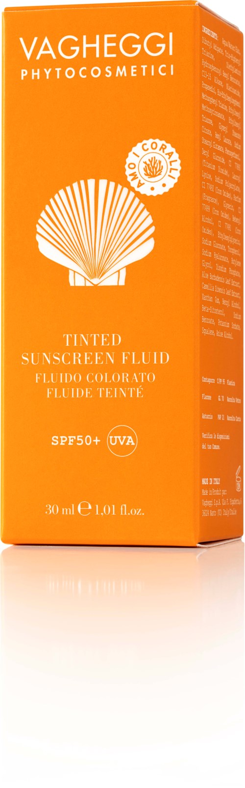 VAGHEGGI SUMMER PARADISE Tinted Sunscreen Fluid SPF50+ 30 ml