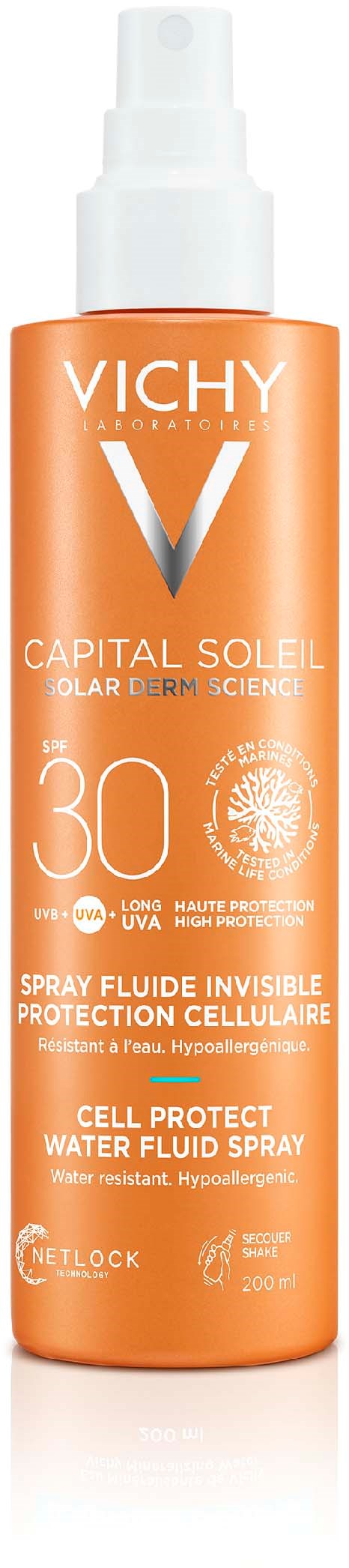 VICHY Capital Soleil Cell Protect Uv Spray SPF30 200 ml 200 ml