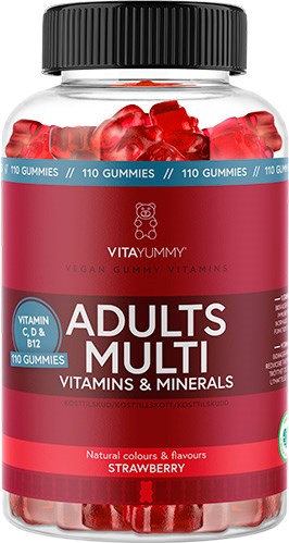 VitaYummy Adults Multivitamins Strawberry 110 stk