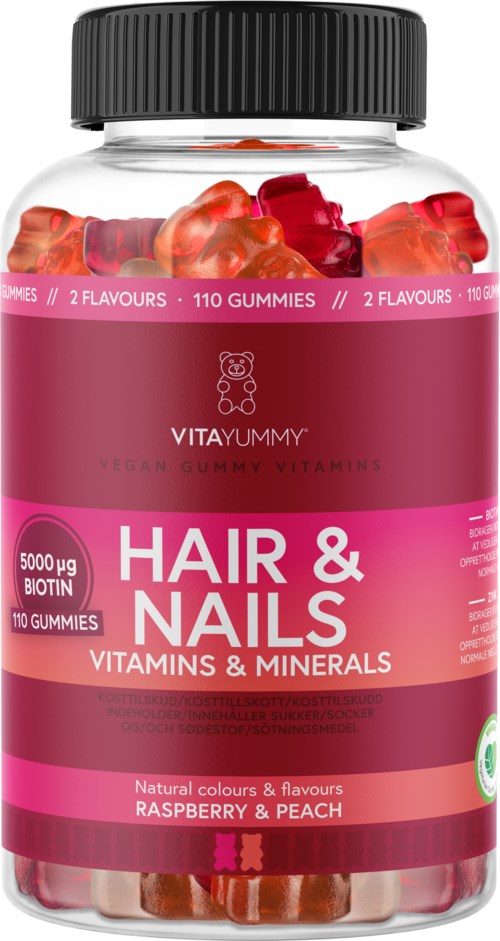 VitaYummy Raspberry & Peach 110 stk