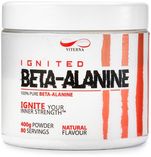 Behälter mit Beta-Alanin Pulver, 400g, Natur Geschmack, 80 Portionen, zur Stärke-Steigerung.