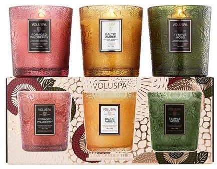 Voluspa Japonica 3 x Demi Candle Set 1 st