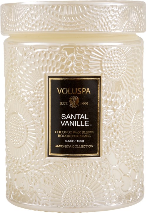 Voluspa Santal Vanille Mini Glass Jar