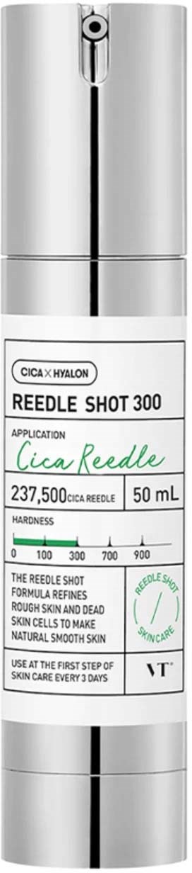 Een zilveren cilindervormige fles met een label die informatie geeft over een huidverzorgingsproduct.