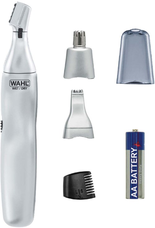 A dental water flosser with multiple detachable heads and a battery included.