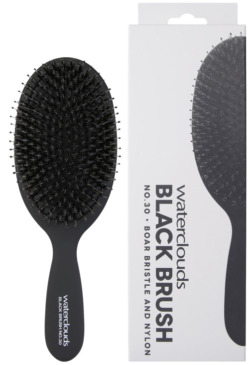 Waterclouds Black Brush no.30 Boar Bristle and Nylon Brush