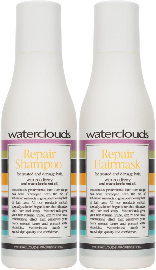 Waterclouds Repair Shampoo 70 ml & Hairmask 70 ml