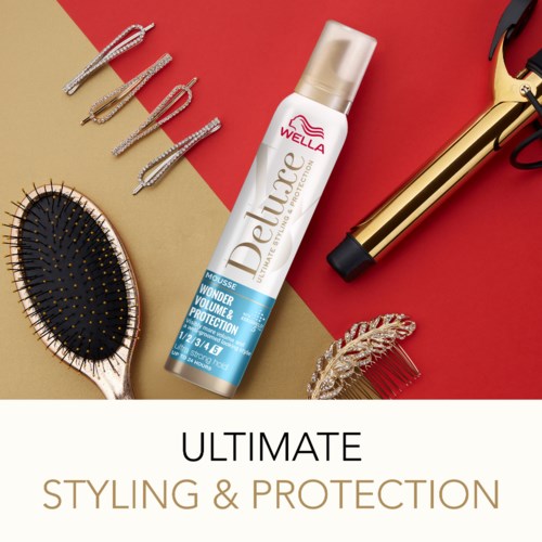 Wella Styling Wella Deluxe Wonder Volume & Protection Mousse  200 ml