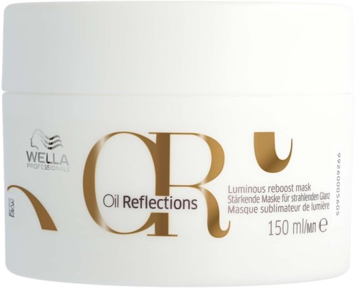 Wella Professionals Oil Reflections luminous reboot mask valkoisessa purkissa.