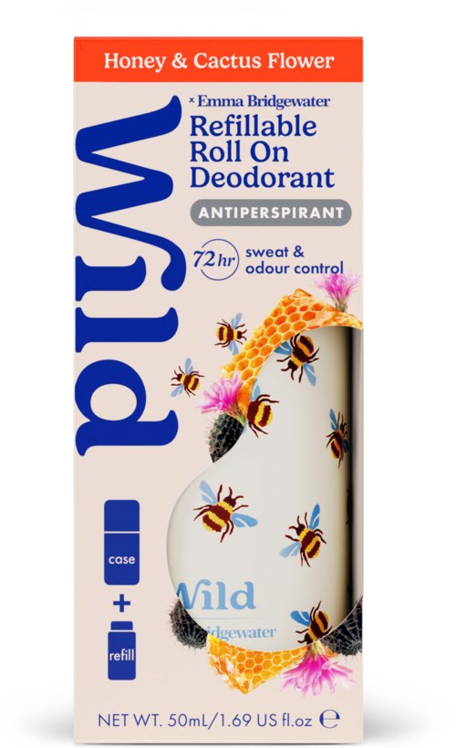 Wild Deo Roll On Bee Case Honey & Cactus Flower 50 ml