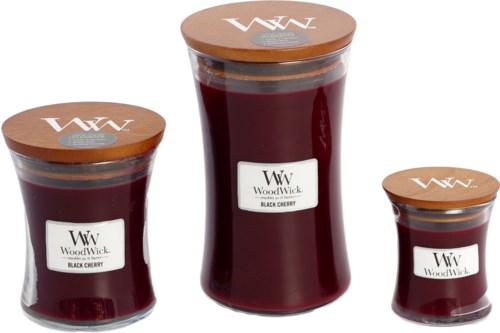 WoodWick Black Cherry Medium 284 ml