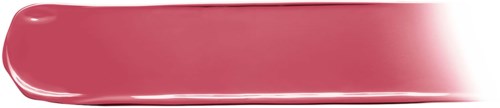 Bilden visar ett rosa läppstift som är utstansat med en blank yta på en svart bakgrund.