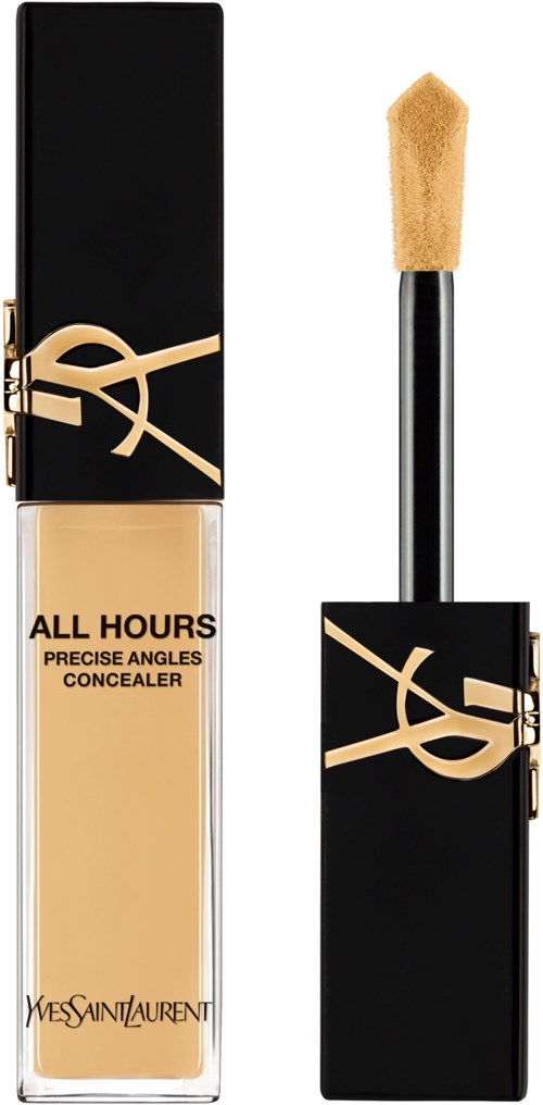 Eine Flasche YSL All Hours Concealer mit Applikatorschwamm.