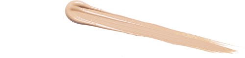 Valkoinen tausta, jolla on beige-meikki tai voidepiirre.