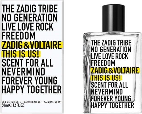 Zadig & Voltaire This is Us! Eau de Toilette 50 ml